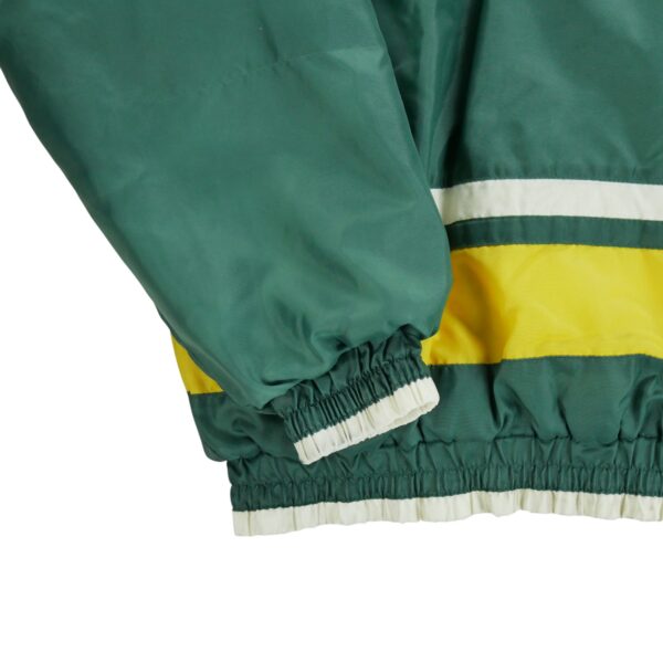 Blouson homme manches longues vert NFL Col Montant Equipe Green Bay Packers QWE1303