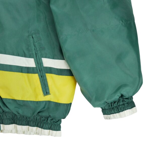 Blouson homme manches longues vert NFL Col Montant Equipe Green Bay Packers QWE1303