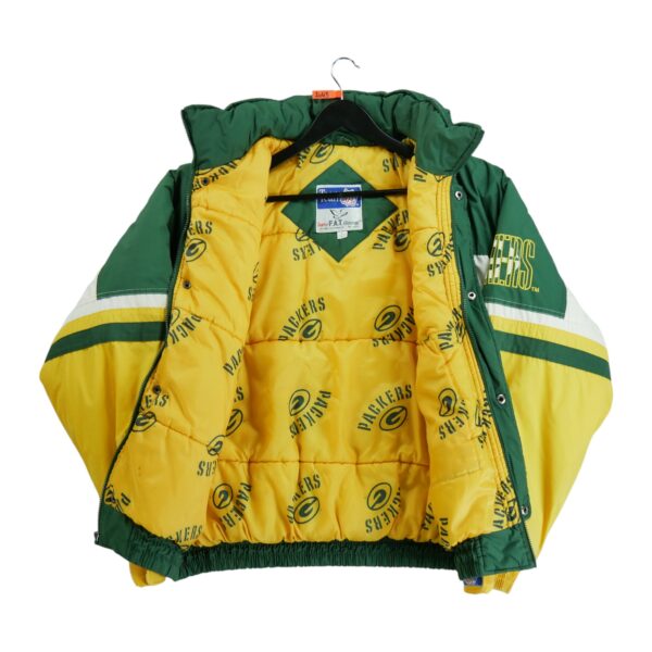 Blouson homme manches longues vert NFL Team Apparel Col Montant Equipe Green Bay Packers QWE2043