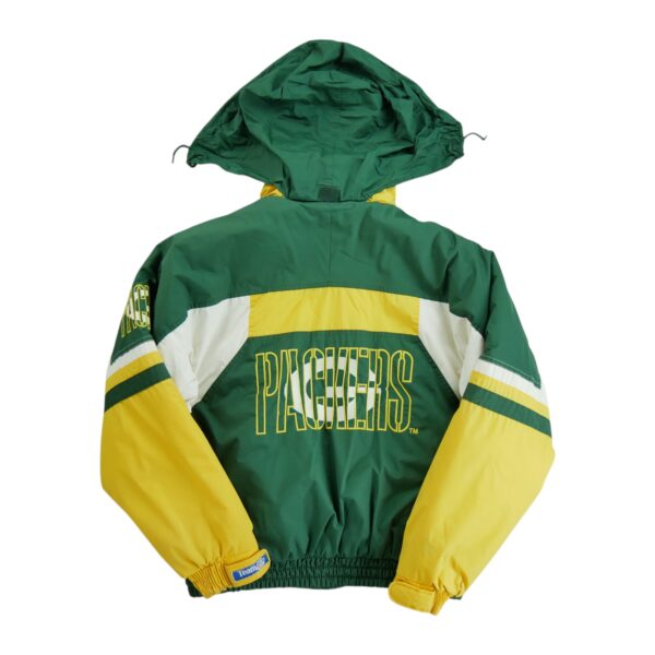 Blouson homme manches longues vert NFL Team Apparel Col Montant Equipe Green Bay Packers QWE2043