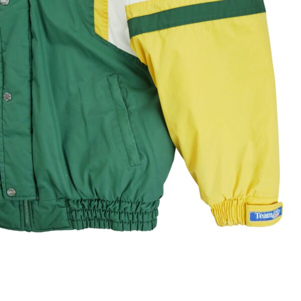 Blouson homme manches longues vert NFL Team Apparel Col Montant Equipe Green Bay Packers QWE2043