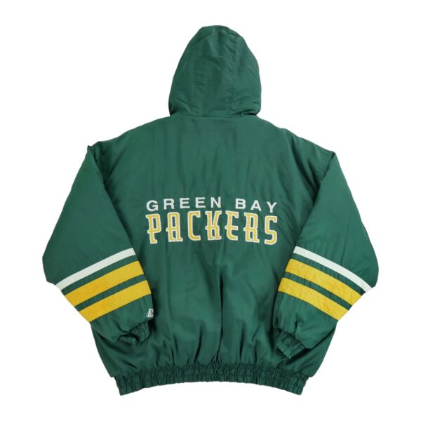 Blouson homme manches longues vert NFL Team Apparel Col Montant Equipe Green Bay Packers QWE2400