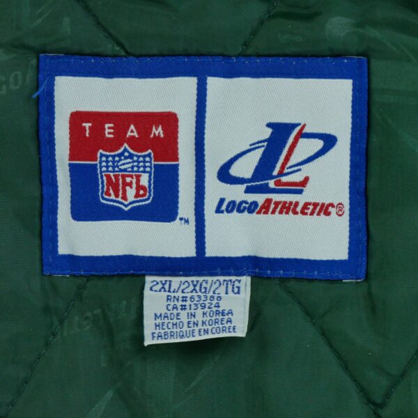 Blouson homme manches longues vert NFL Team Apparel Col Montant Equipe Green Bay Packers QWE2400