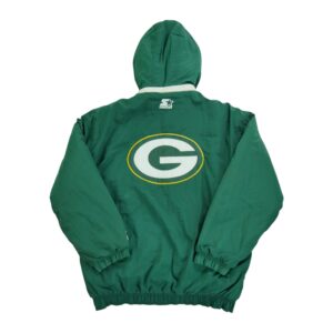 Blouson homme manches longues vert Starter Equipe Green Bay Packers QWE1183