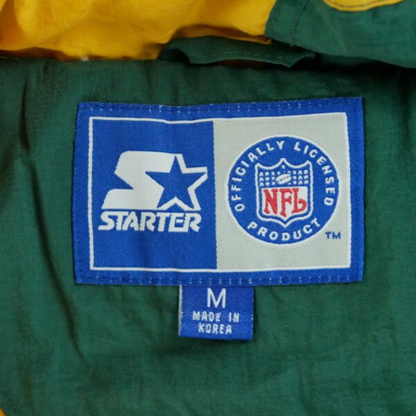 Blouson homme manches longues vert Starter Equipe Green Bay Packers QWE1183