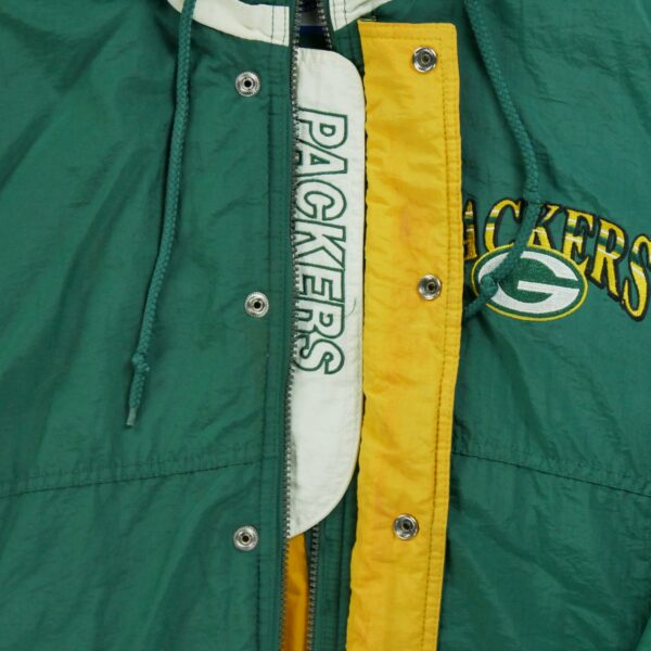 Blouson homme manches longues vert Starter Equipe Green Bay Packers QWE1183