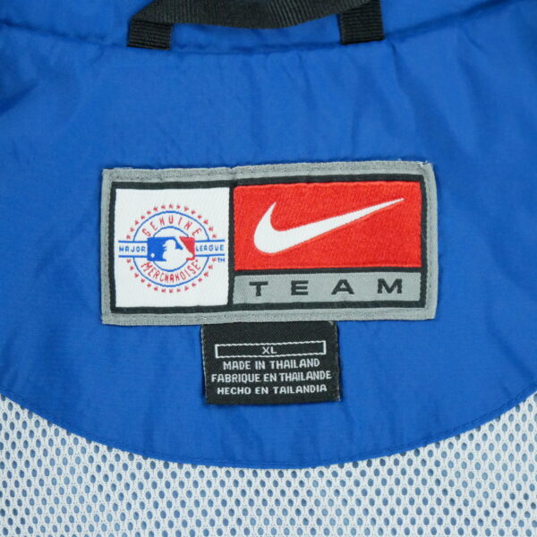 Coupe vent enfant manches longues bleu Nike Col Montant Equipe Los Angeles Angels QWE0461