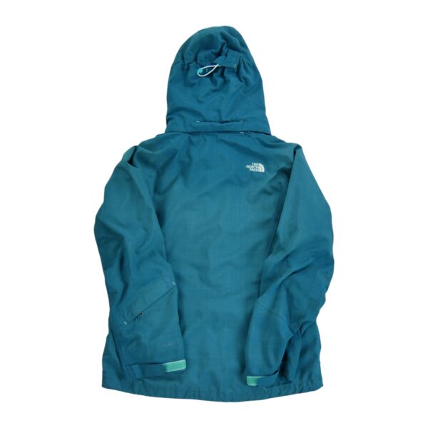 Coupe vent femme manches longues turquoise The North Face Col Montant QWE2264