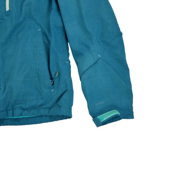 Coupe vent femme manches longues turquoise The North Face Col Montant QWE2264