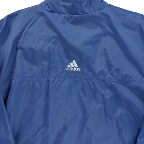 Coupe vent homme manches longues bleu Adidas Col Montant QWE1016