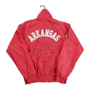 Coupe vent homme manches longues rouge Reebok Col Montant Equipe Arkansas QWE1101