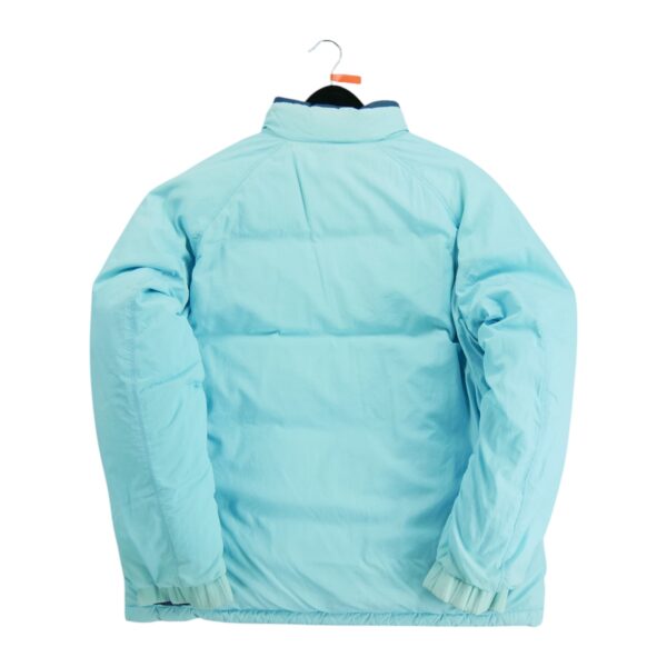 Doudoune homme manches longues bleu clair Nike Col Montant QWE2139