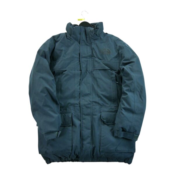 Doudoune homme manches longues marine The North Face Col Montant QWE1322