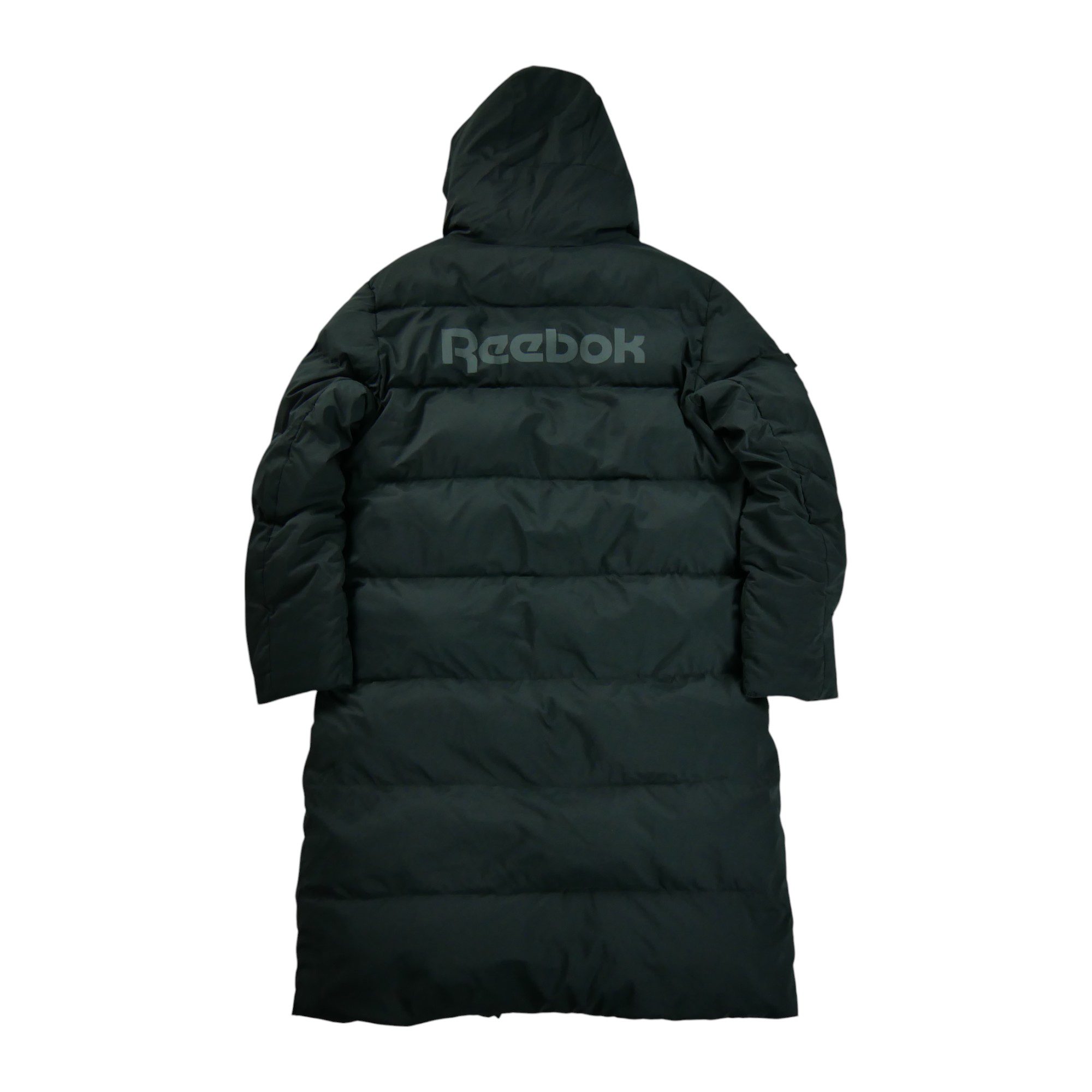 Seconde main Reebok Classic Doudoune longue a capuche Homme Taille XL Noir Meduza Store