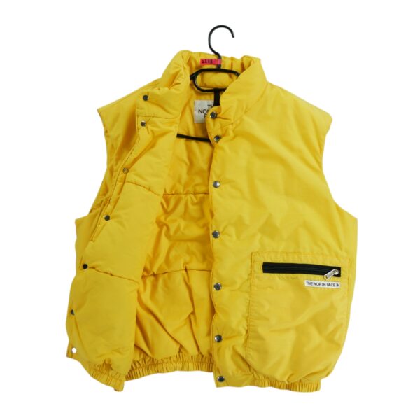 Doudoune homme sans manches jaune The North Face QWE2283