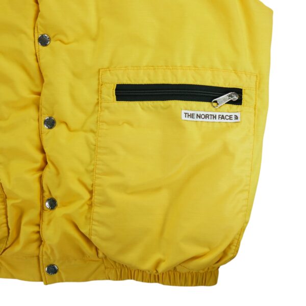 Doudoune homme sans manches jaune The North Face QWE2283