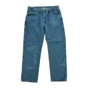 Jean coupe droite homme bleu clair Wrangler QWE0323