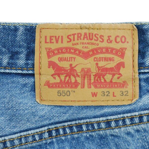 Jean coupe droite homme bleu Levi Strauss QWE1345