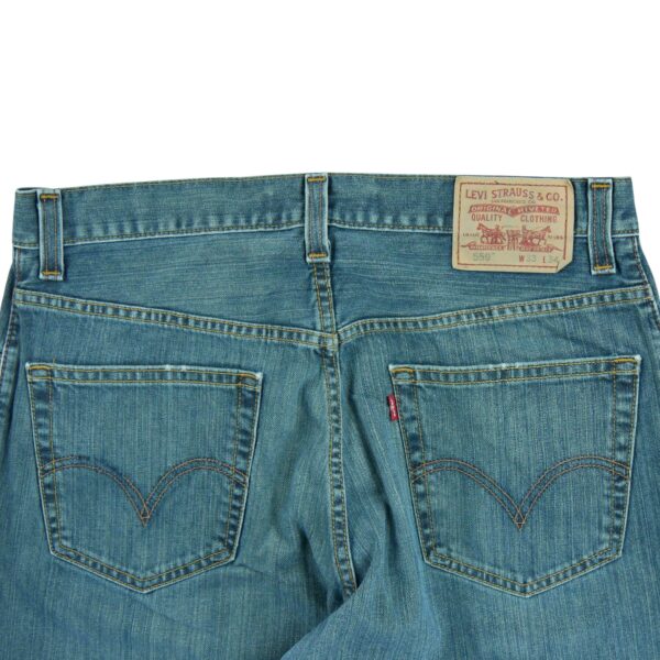 Jean coupe droite homme bleu Levi Strauss QWE1345