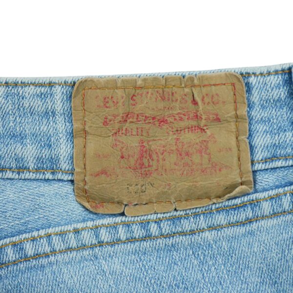 Jean coupe large femme bleu Levi Strauss QWE1343