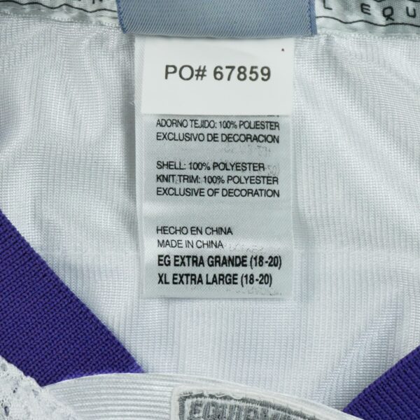 Maillot manches courtes enfant blanc Reebok Equipe Minnesota Vikings QWE3632