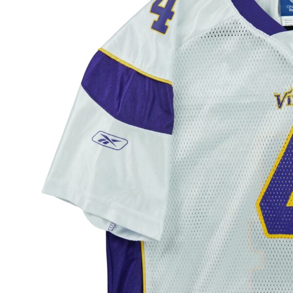 Maillot manches courtes enfant blanc Reebok Equipe Minnesota Vikings QWE3632