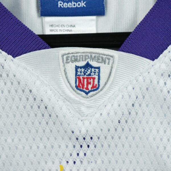 Maillot manches courtes enfant blanc Reebok Equipe Minnesota Vikings QWE3632