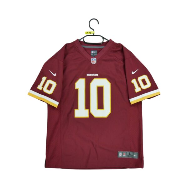 Maillot manches courtes enfant bordeaux Nike Equipe Washington Redskins QWE1508