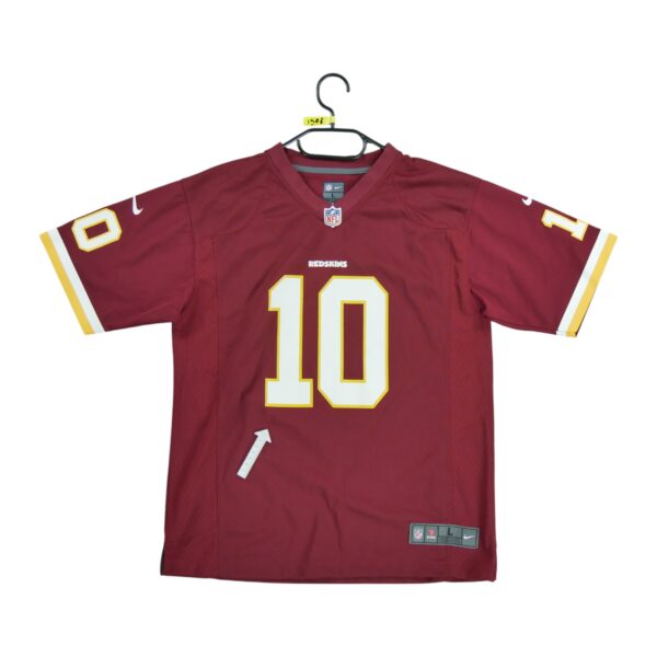 Maillot manches courtes enfant bordeaux Nike Equipe Washington Redskins QWE1508