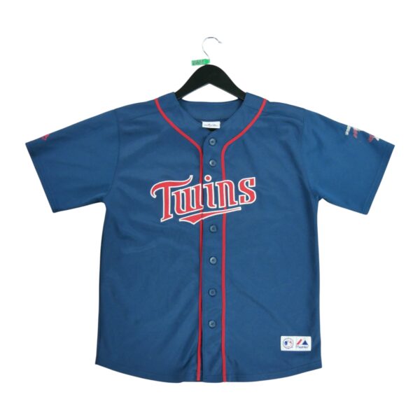 Maillot manches courtes enfant marine Majestic Equipe Minnesota Twins QWE0601