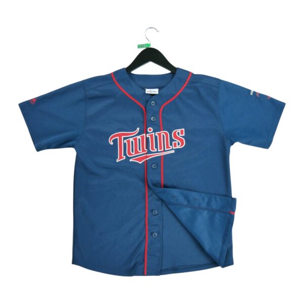 Maillot manches courtes enfant marine Majestic Equipe Minnesota Twins QWE0601