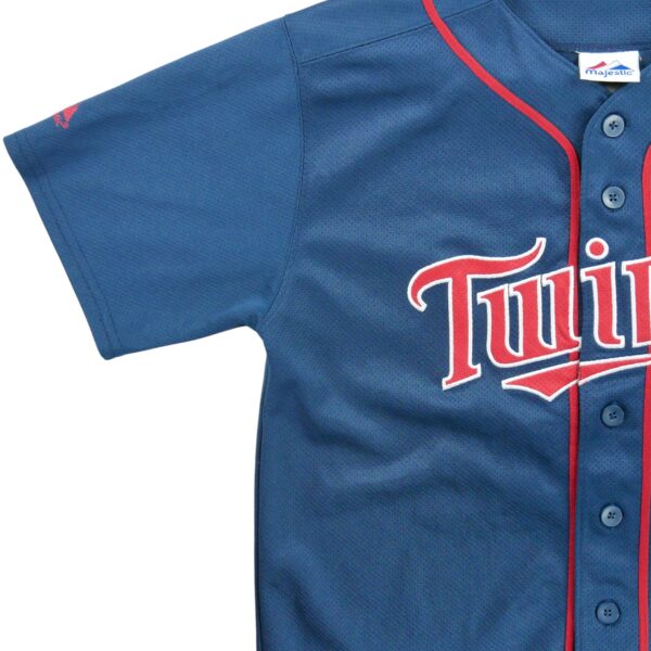 Maillot manches courtes enfant marine Majestic Equipe Minnesota Twins QWE0601