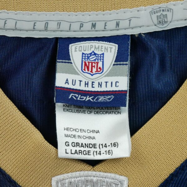 Maillot manches courtes enfant marine NFL Team Apparel Equipe Saint Louis Rams QWE1621