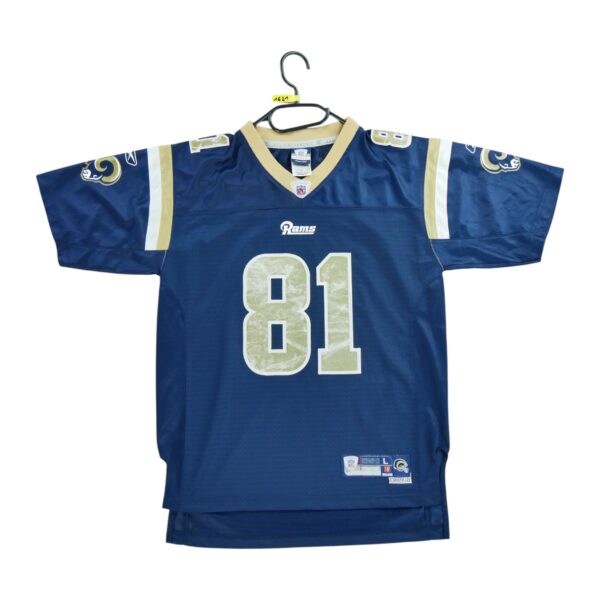 Maillot manches courtes enfant marine NFL Team Apparel Equipe Saint Louis Rams QWE1621