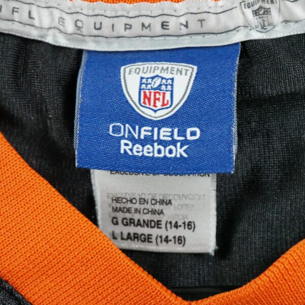 Maillot manches courtes enfant noir Reebok Equipe Cincinnati Bengals QWE0292