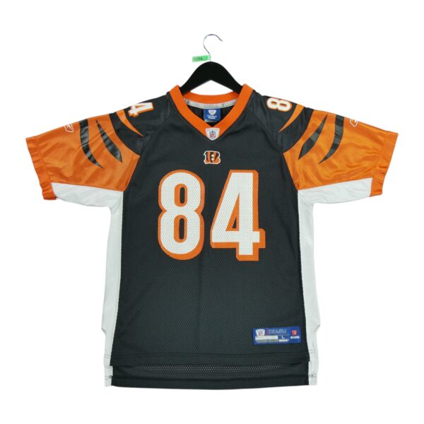 Maillot manches courtes enfant noir Reebok Equipe Cincinnati Bengals QWE0292