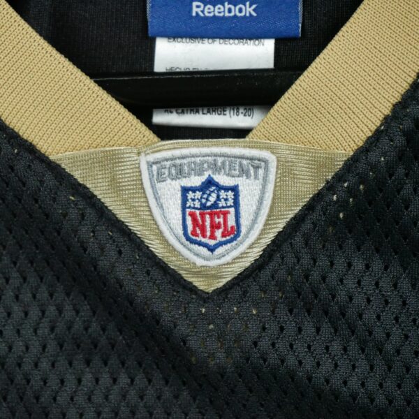 Maillot manches courtes enfant noir Reebok Equipe New Orleans Saints QWE3718