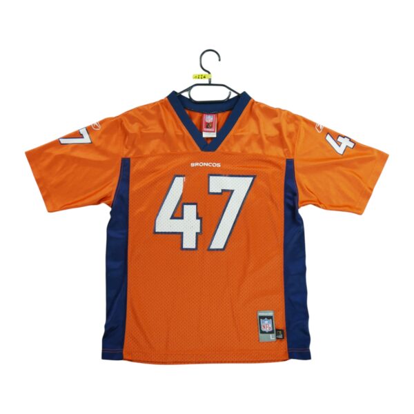 Maillot manches courtes enfant orange Reebok Equipe Denver Broncos QWE1226