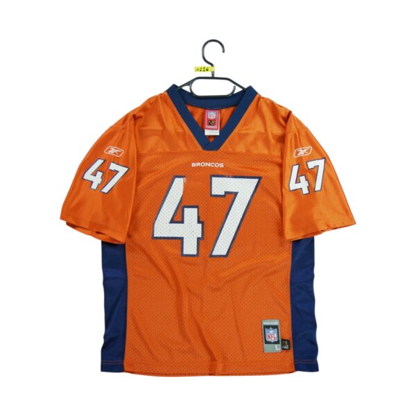 Maillot manches courtes enfant orange Reebok Equipe Denver Broncos QWE1226