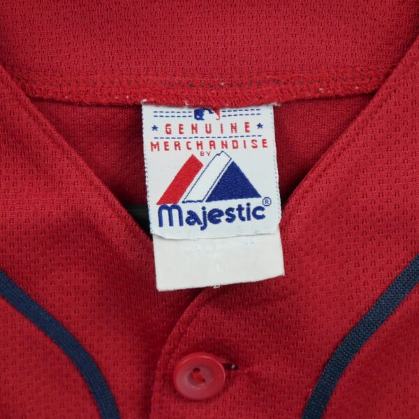 Maillot manches courtes enfant rouge Majestic Equipe Los Angeles Angels QWE1081