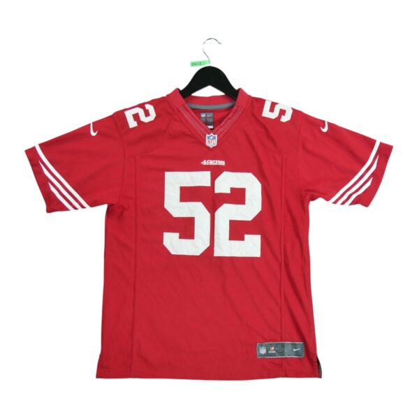 Maillot manches courtes enfant rouge Nike Equipe San Francisco 49ers QWE0459