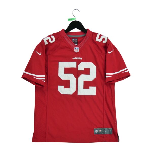 Maillot manches courtes enfant rouge Nike Equipe San Francisco 49ers QWE0459