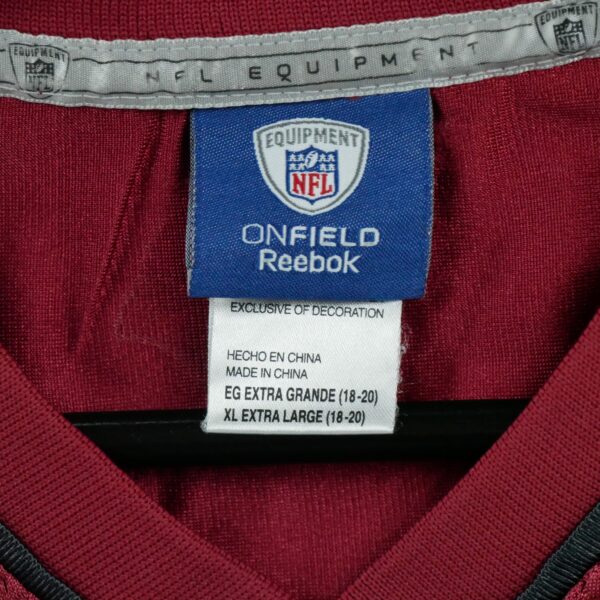 Maillot manches courtes enfant rouge Reebok Equipe Arizona Cardinals QWE0102