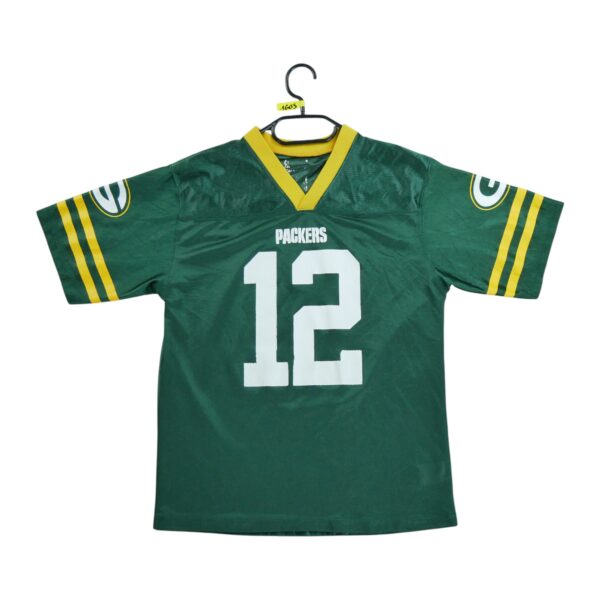 Maillot manches courtes enfant vert NFL Equipe Green Bay Packers QWE1603