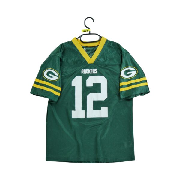 Maillot manches courtes enfant vert NFL Equipe Green Bay Packers QWE1603