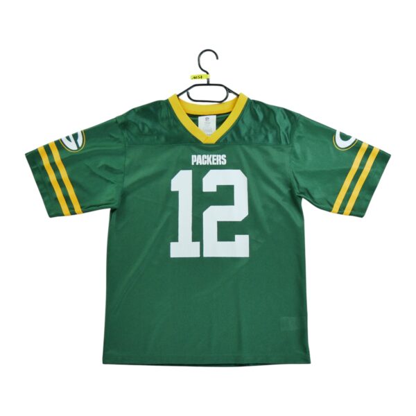 Maillot manches courtes enfant vert NFL Team Apparel Equipe Green Bay Packers QWE1057