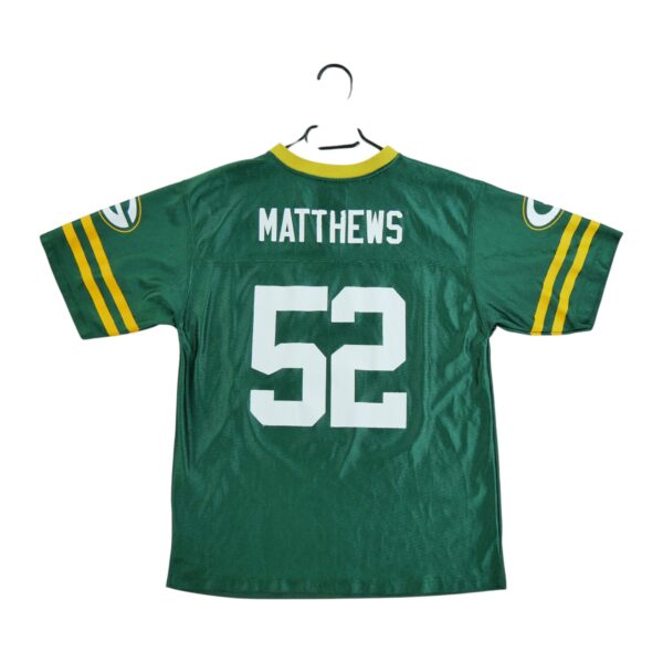 Maillot manches courtes enfant vert NFL Team Apparel Equipe Green Bay Packers QWE1510