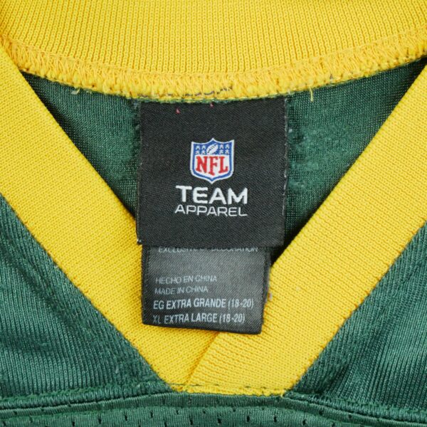 Maillot manches courtes enfant vert NFL Team Apparel Equipe Green Bay Packers QWE1555