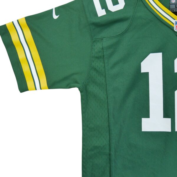 Maillot manches courtes enfant vert Nike Equipe Green Bay Packers QWE3646