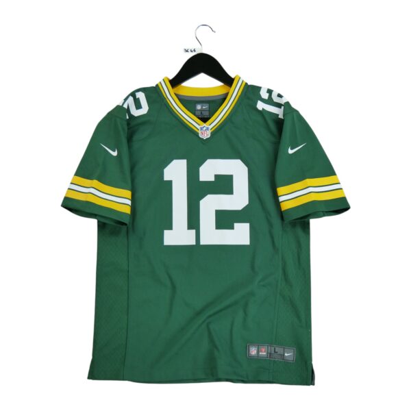 Maillot manches courtes enfant vert Nike Equipe Green Bay Packers QWE3646